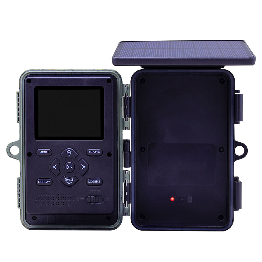 Wildlife Ir Night Vision 2.4 Inch Wireless 48mp 4k Wifi Dual Lens Trail Camera - Image 3